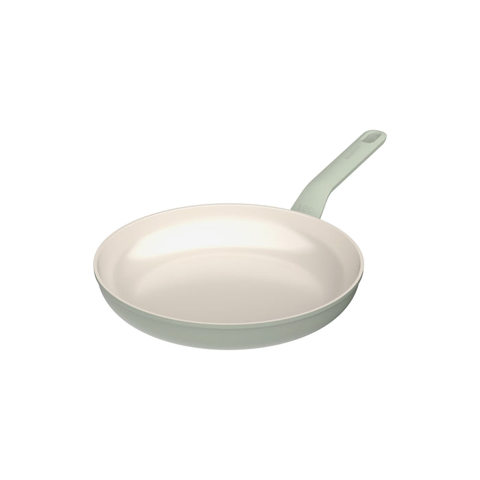 Image 3 of Shopberghoff Balance Non-stick Ceramic 2Pc Frying Pan 9.5" and Nylon Turner 13.75", Recycled Aluminum, Sage