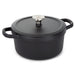 Image 1 of Shopberghoff Graphite Enamel Cast Iron Covered Stockpot 10.25", 6qt.