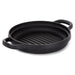 Image 1 of Shopberghoff Graphite Enamel Cast Iron Round Grill Pan 10.25"