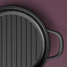 Image 2 of Shopberghoff Graphite Enamel Cast Iron Round Grill Pan 10.25"