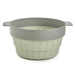 Image 1 of Shopberghoff Balance Non-stick Silicone Collapsible Steamer Basket & Strainer 10", Recycled Material, Sage