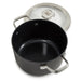 Image 4 of Shopberghoff Graphite Non-stick Ceramic Stockpot 8", 3.3qt. With Glass Lid, Sustainable Recycled Material