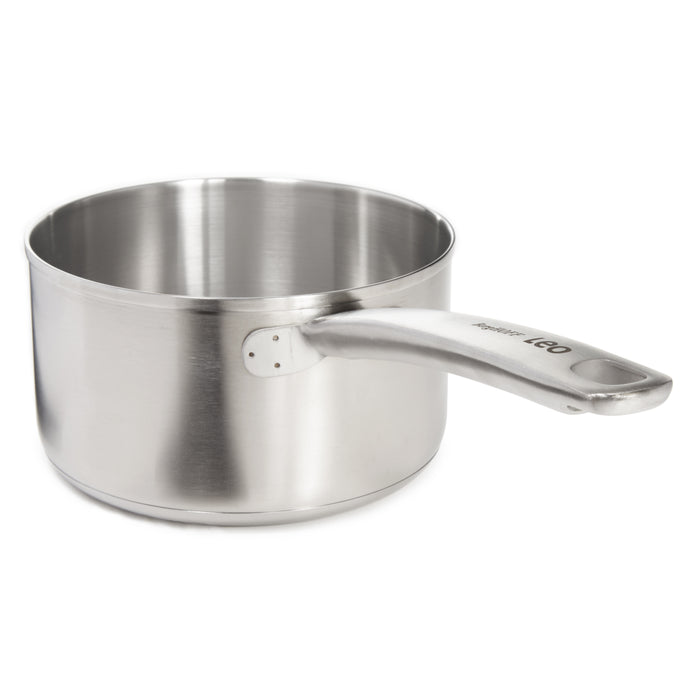 Image 3 of Shopberghoff Graphite Recycled 18/10 Stainless Steel Saucepan 6.25", 1.7qt.