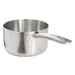 Image 3 of Shopberghoff Graphite Recycled 18/10 Stainless Steel Saucepan 6.25", 1.7qt.