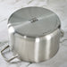 Image 3 of Shopberghoff Graphite Recycled 18/10 Stainless Steel Stockpot 10", 6.3qt. With Glass Lid