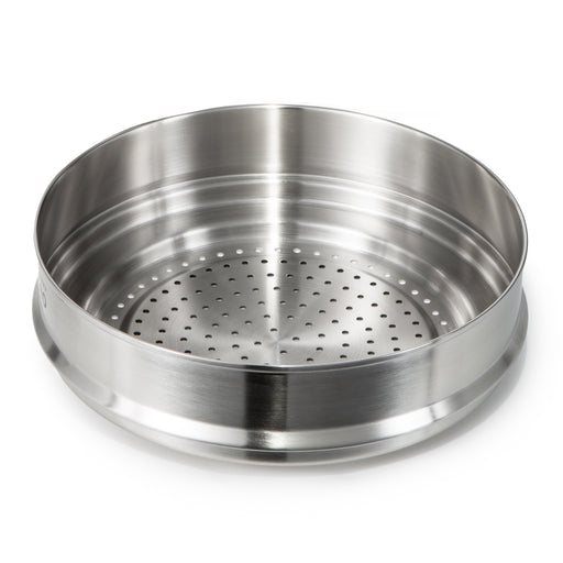 Image 1 of Shopberghoff Graphite Recycled 18/10 Stainless Steel Steamer Insert 10"