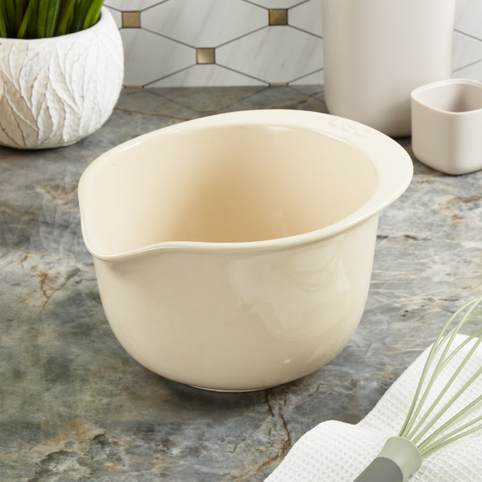 Image 2 of Shopberghoff Balance Stone Mixing Bowl 8", 2.3qt., Moonbeam