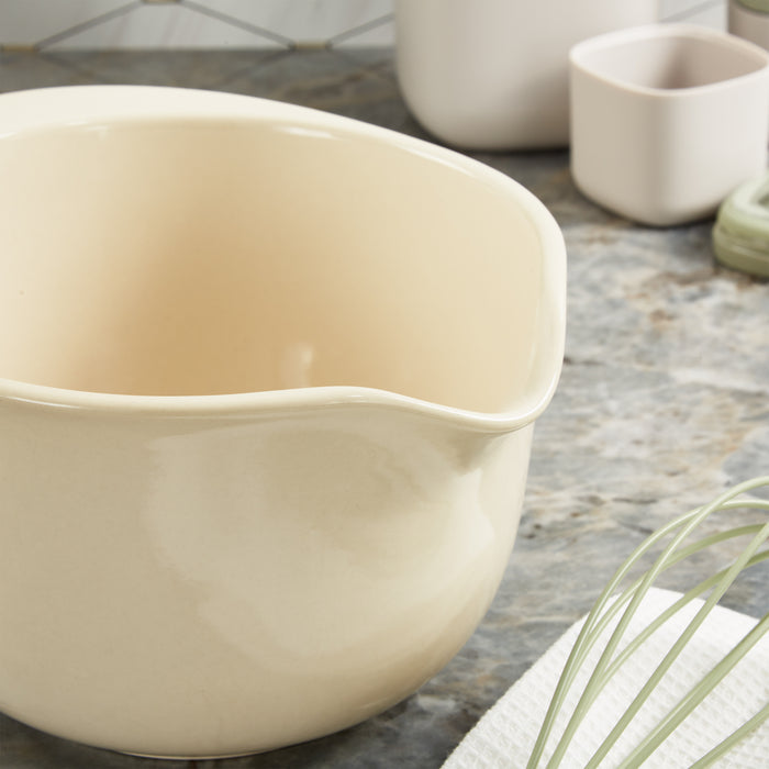 Image 3 of Shopberghoff Balance Stone Mixing Bowl 8", 2.3qt., Moonbeam