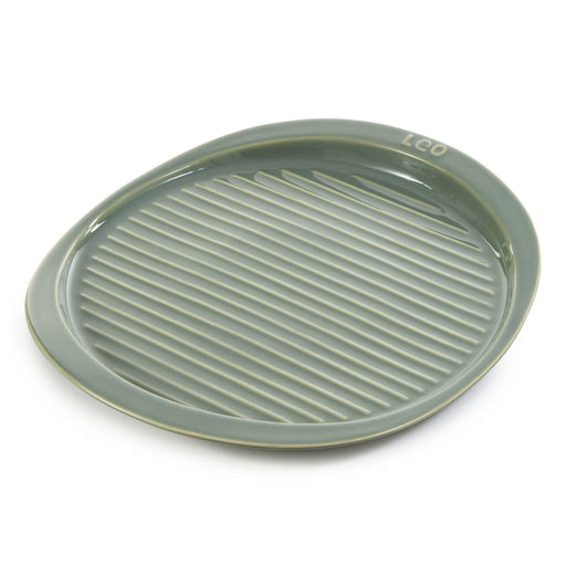 Image 1 of Shopberghoff Balance Stone Ribbed Pizza Tray 15.75", Sage