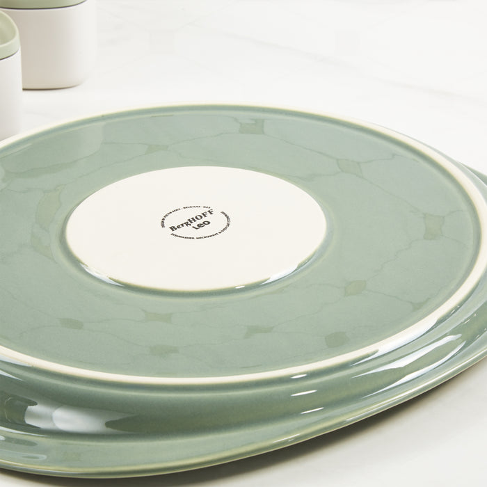 Image 3 of Shopberghoff Balance Stone Ribbed Pizza Tray 15.75", Sage