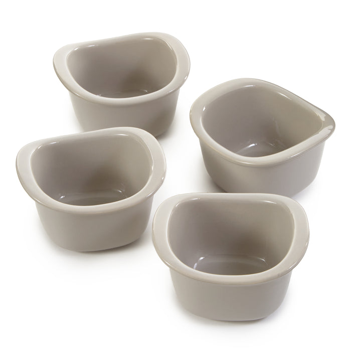 Image 1 of Shopberghoff Balance Stone 4Pc Ramekin Set 3.5", 10oz., Moonmist