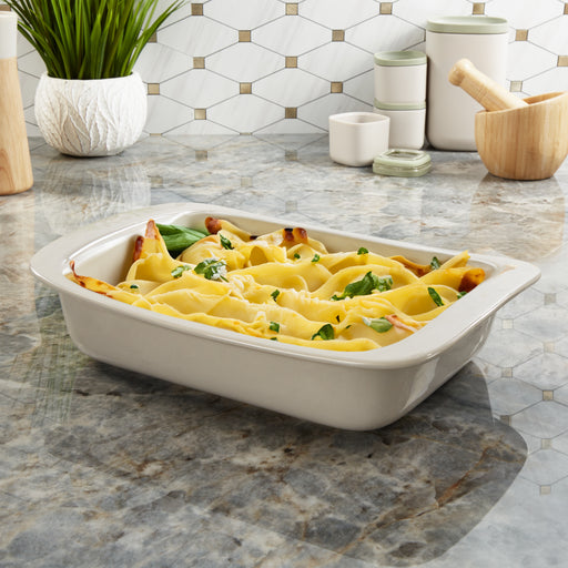 Image 2 of Shopberghoff Balance Stone Baking Dish 11", 2.5qt., Moonmist