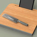 Image 5 of Shopberghoff Balance Bamboo Cutting Board with Tablet Stand 17.5", Recycled Material