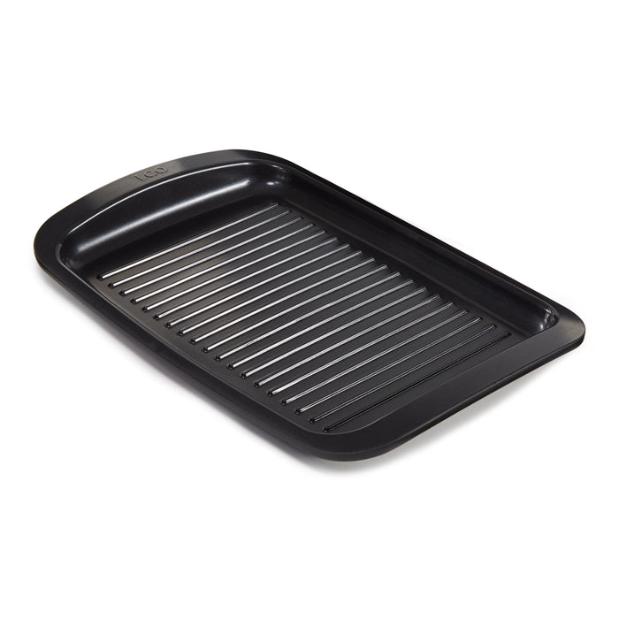 Image 1 of Shopberghoff Graphite Non-stick Recycled Cast Aluminum Teppanyaki Grill Plate 12.75"
