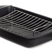Image 5 of Shopberghoff Graphite Non-stick Recycled Cast Aluminum Roaster with Removable Rack 16.5" X 11" X 2.75"