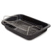 Image 9 of Shopberghoff Graphite Non-stick Recycled Cast Aluminum Roaster with Removable Rack 16.5" X 11" X 2.75"