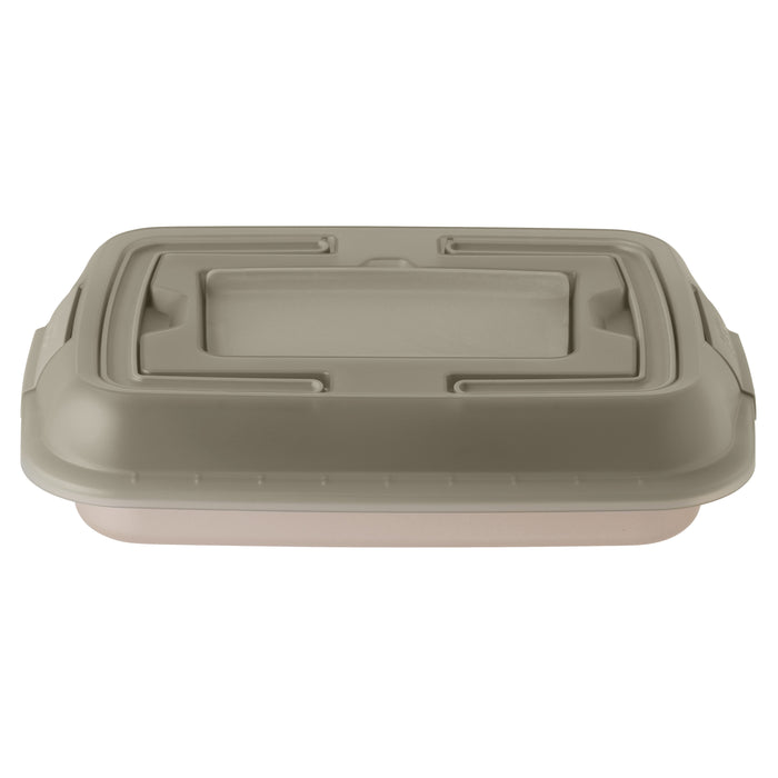 Image 1 of Shopberghoff Balance Non-stick Carbon Steel Covered Cake Pan 15" with Slicer