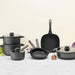 Image 7 of Shopberghoff Leo Stone+ Nonstick Ceramic Grill Pan Recycled, 10.25"