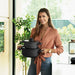 Image 5 of Shopberghoff Leo Stone+ Nonstick Ceramic 8" Stock Pot with Lid Recycled, 3qt