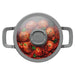 Image 11 of Shopberghoff Leo Stone+ Nonstick Ceramic 8" Stock Pot with Lid Recycled, 3qt