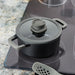 Image 12 of Shopberghoff Leo Stone+ Nonstick Ceramic 8" Stock Pot with Lid Recycled, 3qt