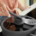 Image 7 of Shopberghoff Leo Stone+ Nonstick Ceramic 10" Stock Pot with Lid Recycled, 5.9qt