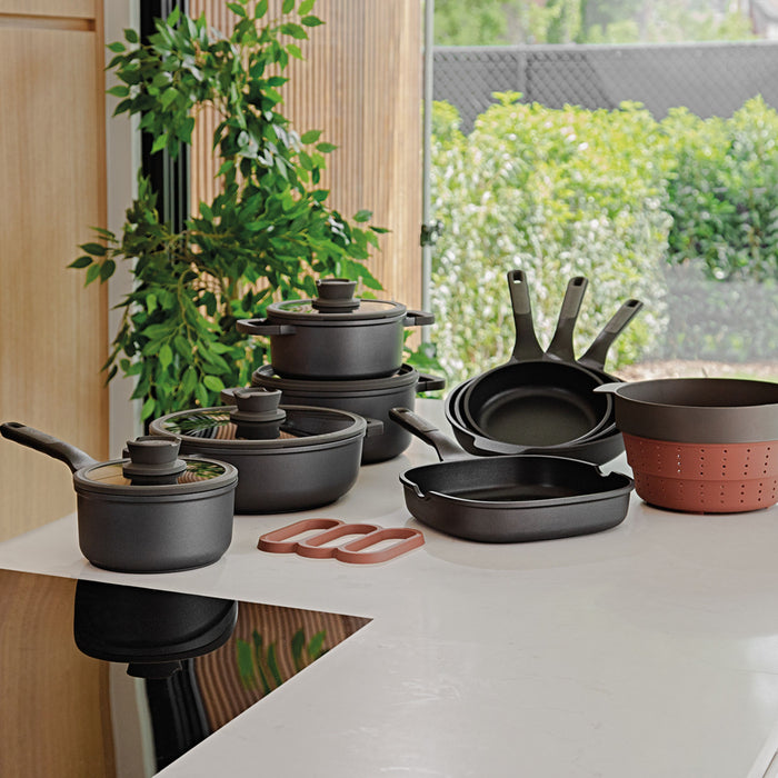 Image 8 of Shopberghoff Leo Stone+ Nonstick Ceramic 11" Sauté Pan with Lid 2-handle Recycled, 5qt