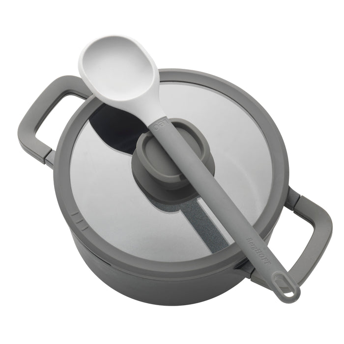 Image 11 of Shopberghoff Leo Stone+ Nonstick Ceramic 11" Sauté Pan with Lid 2-handle Recycled, 5qt