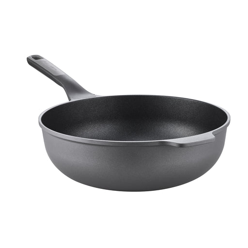 Image 1 of Shopberghoff Leo Stone+ Nonstick Ceramic 12" Wok Pan, 5.3qt