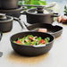 Image 2 of Shopberghoff Leo Stone+ Nonstick Ceramic 12" Wok Pan, 5.3qt