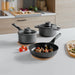 Image 5 of Shopberghoff Leo Stone+ Nonstick Ceramic 12" Wok Pan, 5.3qt