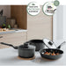 Image 4 of Stone+ 5Pc Nonstick Ceramic Cookware Set, Recycled