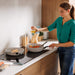 Image 2 of Glints Nonstick Aluminum Wok Pan 11", 4qt.