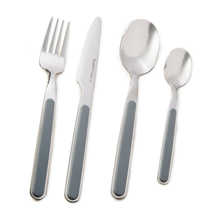 Image 5 of Shopberghoff Leo Balance Stainless Steel 24Pc Flatware Set, Dark Grey