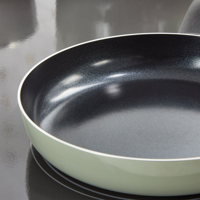 Image 6 of Shopberghoff Leo Glints 7Pc Ceramic Nonstick Cookware Set, Sage
