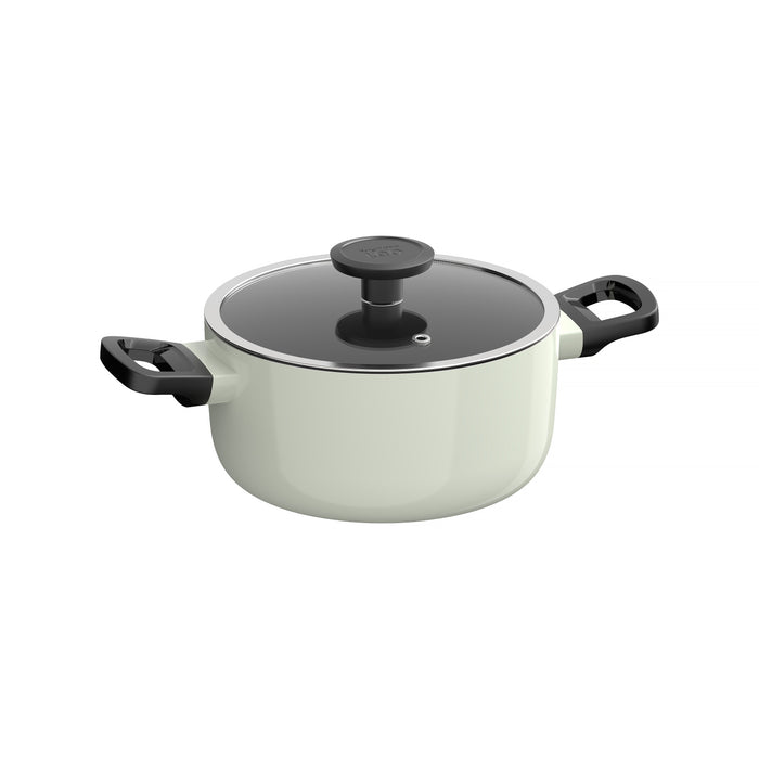 Image 13 of Shopberghoff Leo Glints 7Pc Ceramic Nonstick Cookware Set, Sage