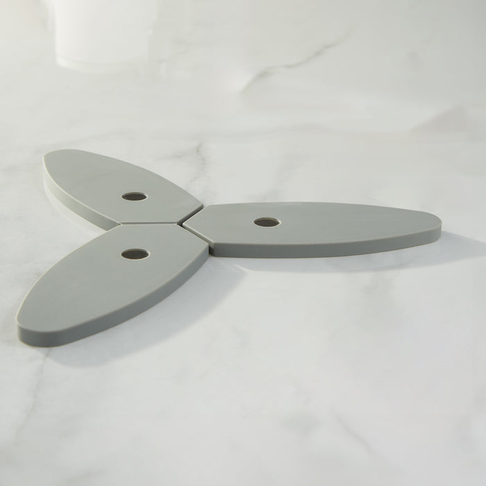 Image 1 of Shopberghoff Leo Balance Silicone Foldable and Magnetic Trivet 9.5", Moonmist