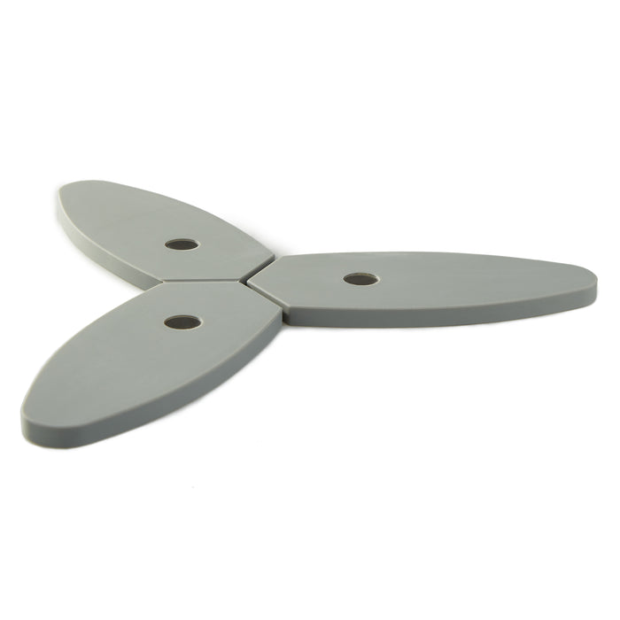 Image 8 of Shopberghoff Leo Balance Silicone Foldable and Magnetic Trivet 9.5", Moonmist