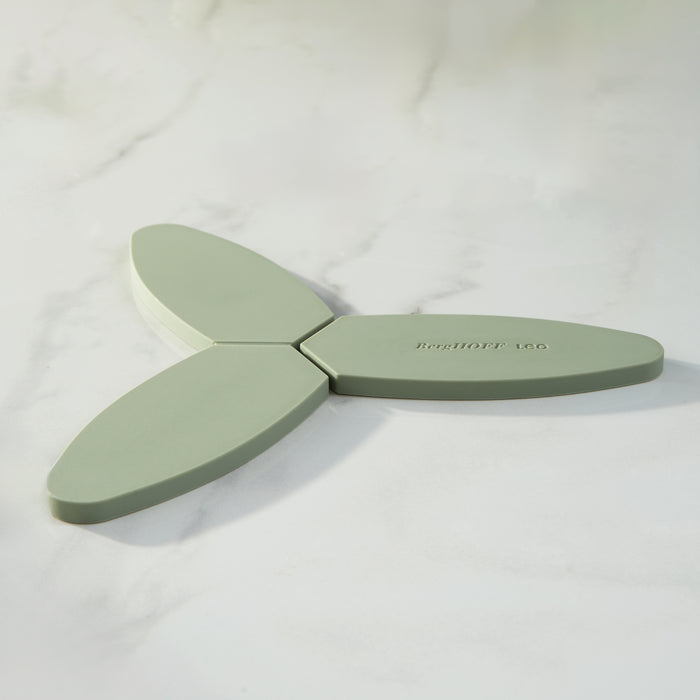 Image 1 of Shopberghoff Leo Balance Silicone Foldable and Magnetic Trivet 9.5", Sage