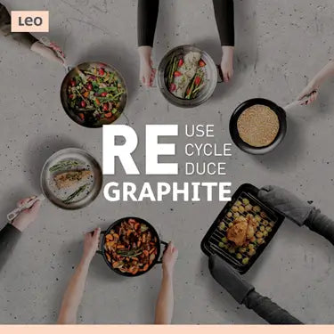 Shopberghoff Leo Graphite Collection, REUSE, RECYCLE, REDUCE Sustainable Strategy