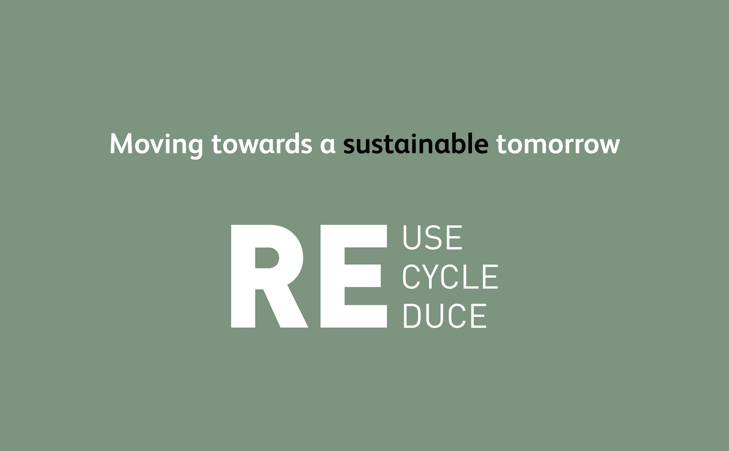 "We are working towards a better tomorrow"
