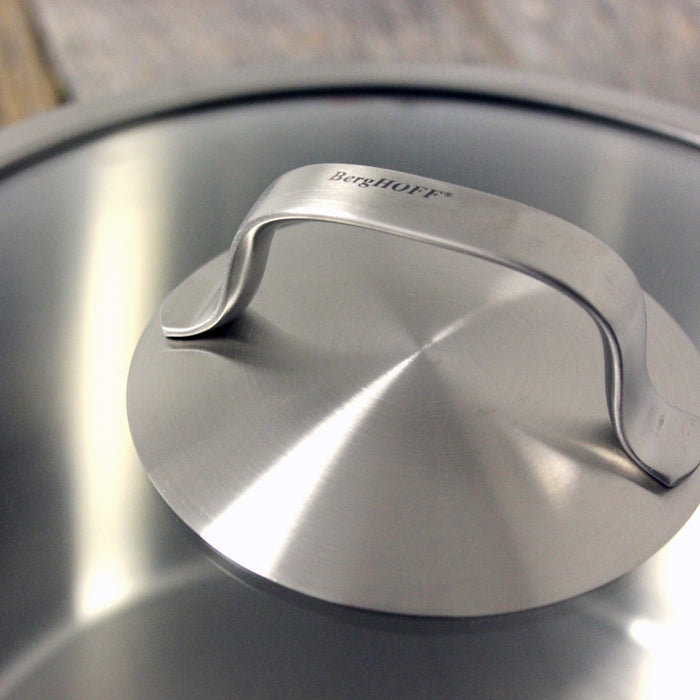Image 3 of Essentials Gourmet 6Pc 18/10 Stainless Steel Cookware Set, Stainless Steel Handles