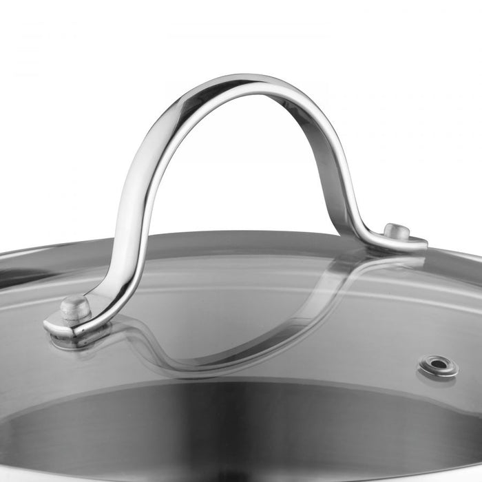 Image 7 of Essentials Comfort 7pc  18/10 Stainless Steel Cookware Set