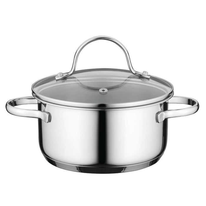 Image 4 of Essentials Comfort 12Pc  18/10 Stainless Steel Cookware Set