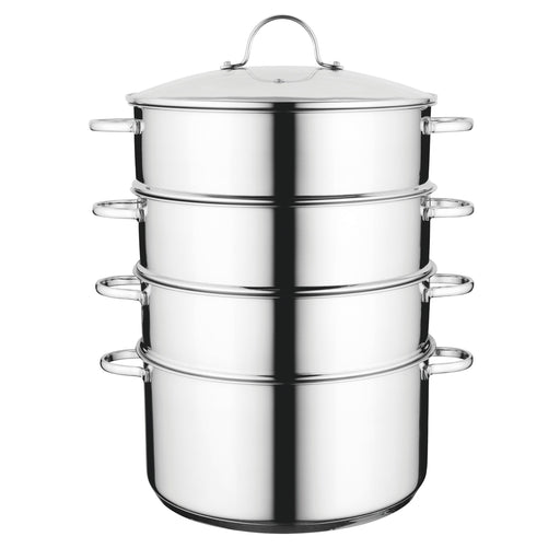 Image 1 of Comfort 11" 18/10 Stainless Steel Steamer Set 5Pc