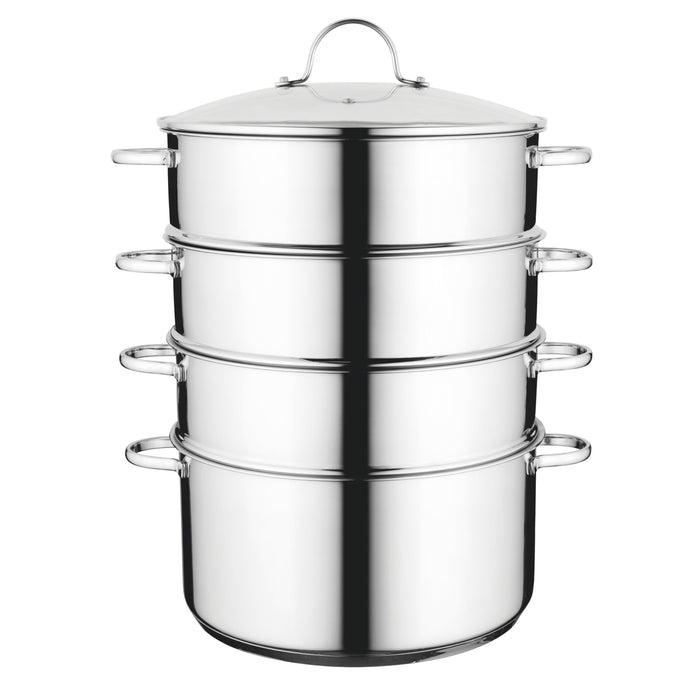Image 1 of Comfort 11" 18/10 Stainless Steel Steamer Set 5Pc