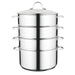 Image 1 of Comfort 11" 18/10 Stainless Steel Steamer Set 5Pc