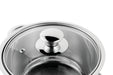 Image 4 of Essentials Gourmet 6Pc 18/10 Stainless Steel Cookware Set, Stainless Steel Handles