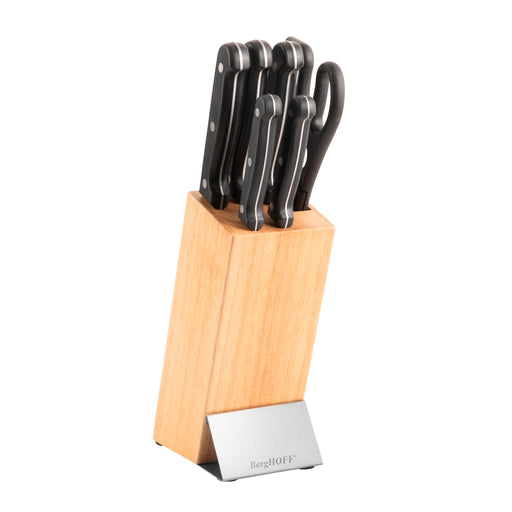 Image 1 of Essentials 7pc Triple Riveted Knife Block, Quadro