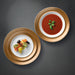 Image 2 of GEM Dinnerware 6Pc Place Setting, White & Gold